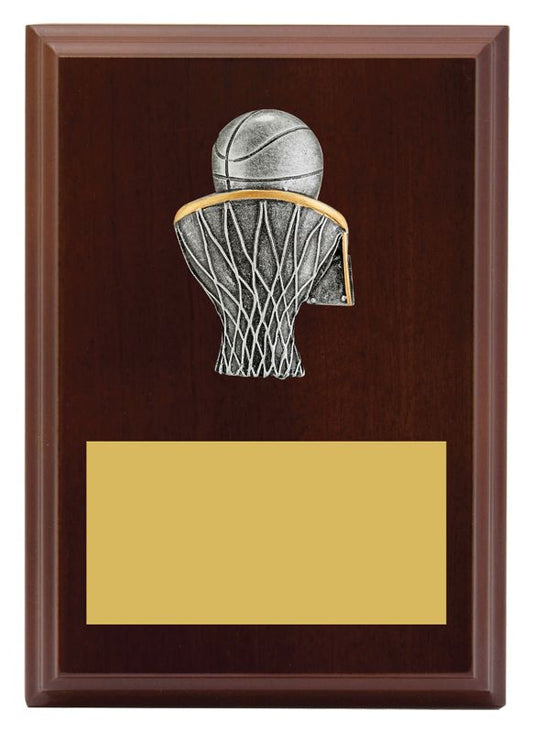 LPF434A Plaque Peak Basketball 15cm