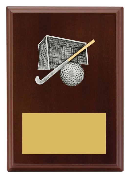 LPF444B Plaque Peak Hockey 17.5cm