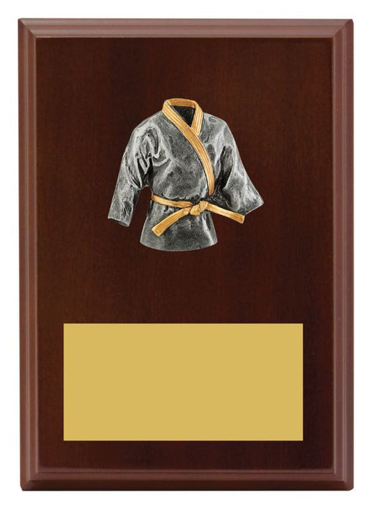 LPF445B Plaque Peak Karate 17.5cm