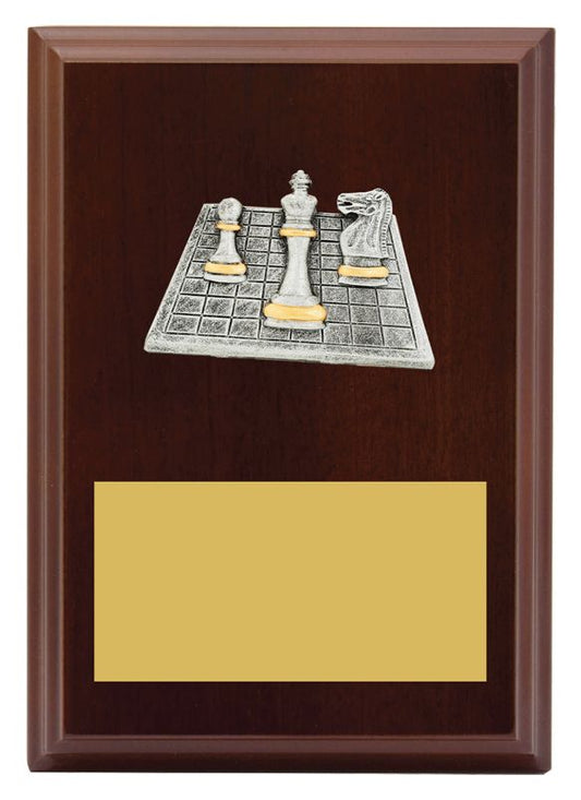 LPF478A Plaque Peak Chess 15cm