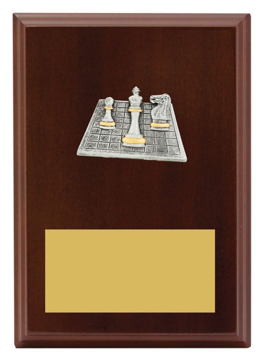 LPF478B Plaque Peak Chess 17.5cm