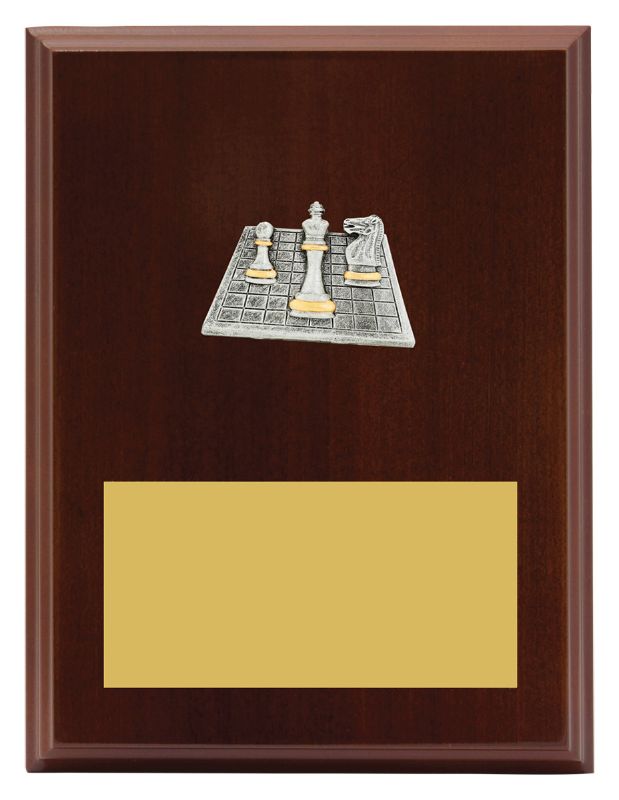 LPF478C Plaque Peak Chess 20cm