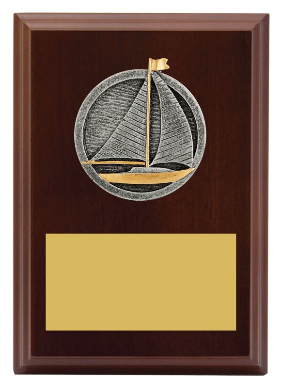 LPF496A Plaque Peak Sailing 15cm
