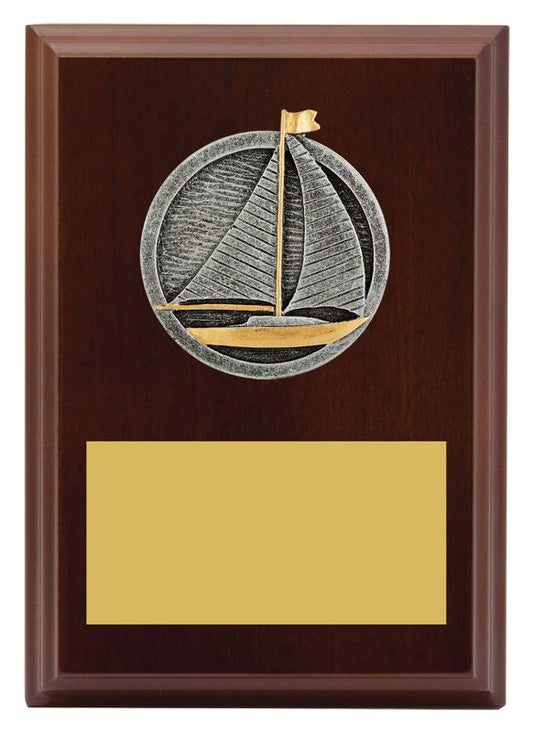 LPF496A Plaque Peak Sailing 15cm