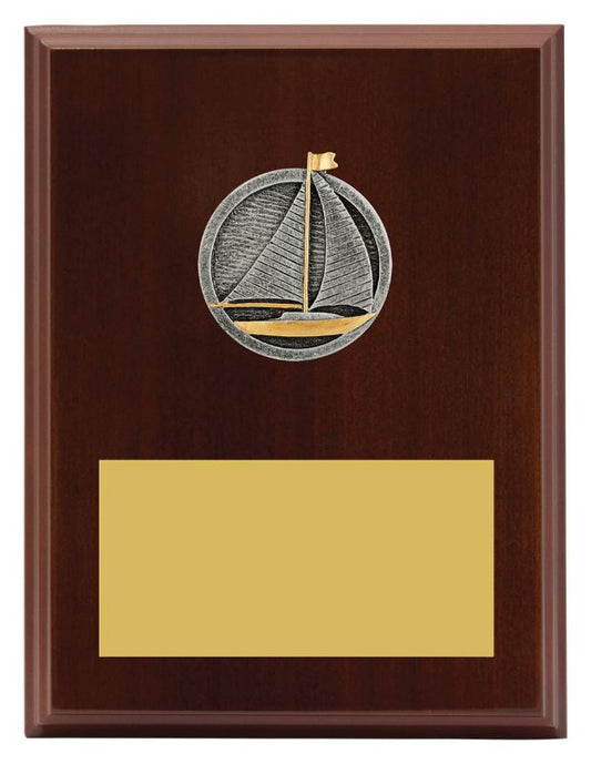 LPF496C Plaque Peak Sailing 20cm