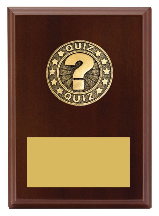 LPF504 Quiz Award Plaque 17.5cm