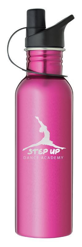 LWB006 Laserable Pink Water Bottle 740ml