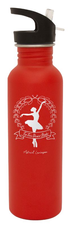 LWB402 Red Powder Coat Action Bottle 750ml