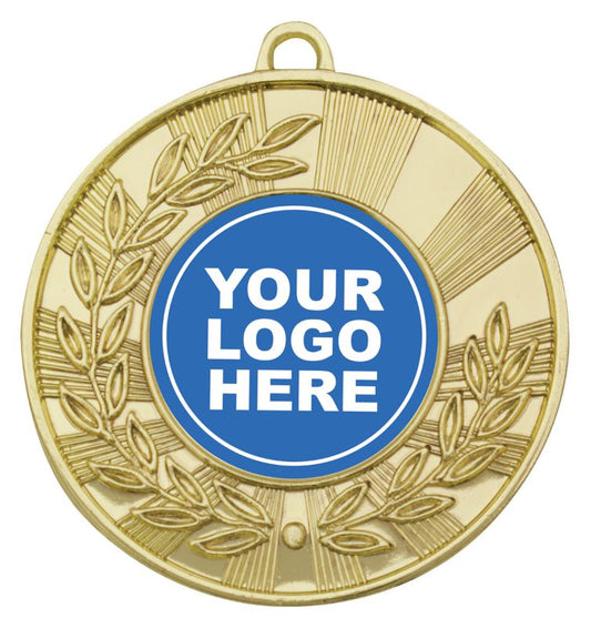 M154G Laurel Medal Gold 5cm