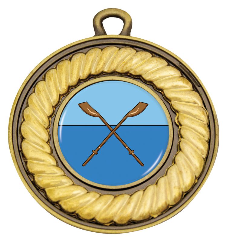M159G-K144 Rowing Gold Medal 5cm