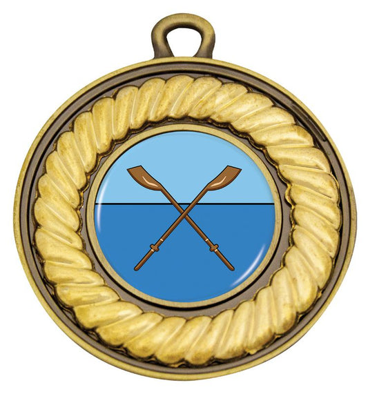 M159G-K144 Rowing Gold Medal 5cm