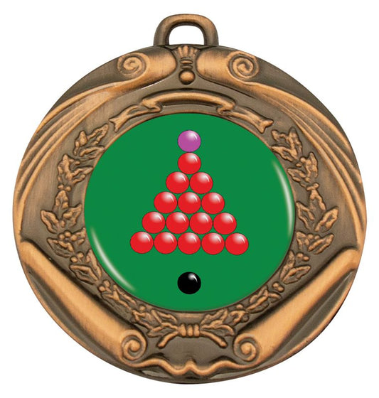 M172B-K158 Snooker Medal Bronze 4.5cm