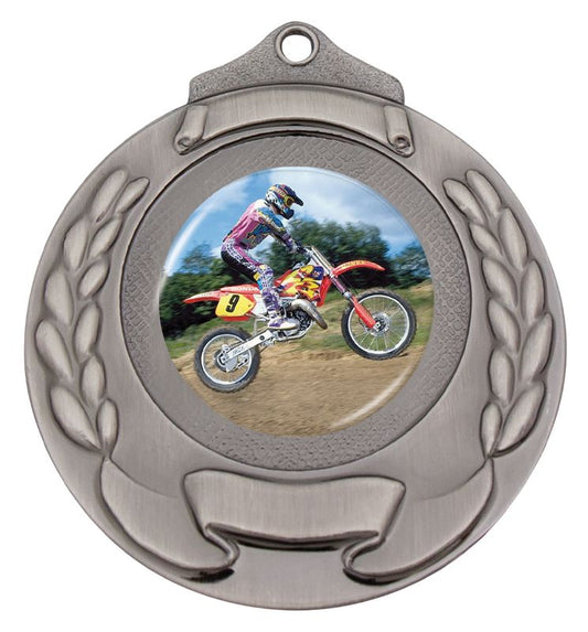 M861S-K117 Motocross Silver Medal 5.2cm