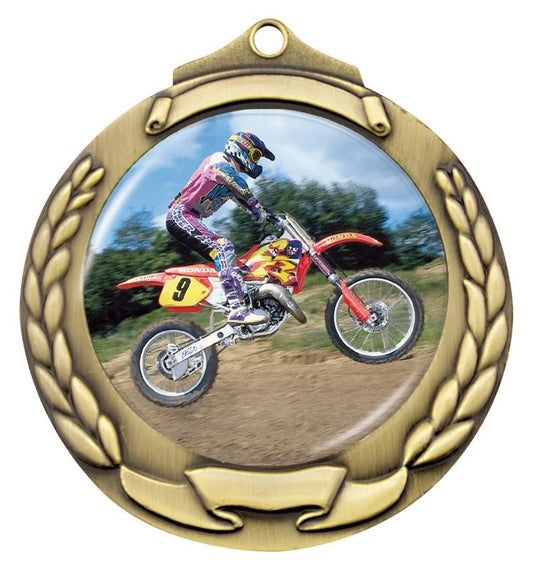 M862G-K117 Motocross Gold Medal 7cm
