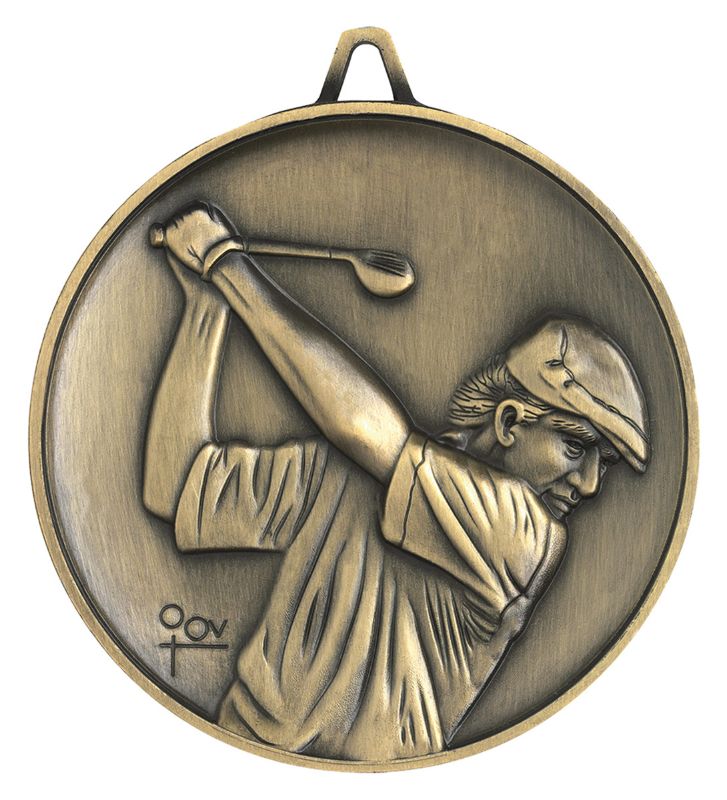 M9309 Heavyweight Golf Medal 6.2cm