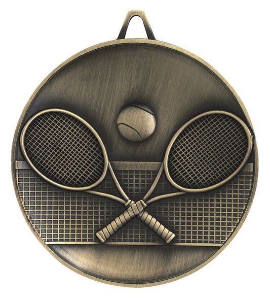 M9318 Heavyweight Tennis Medal 6.2cm