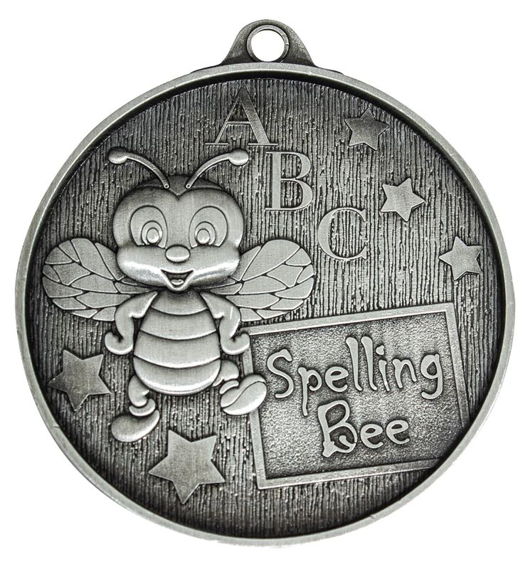 MC378S Spelling Bee Marvel Silver 5.2cm