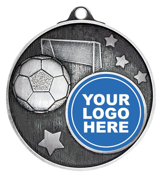 MC604S Club Football Silver Medal 5.2cm