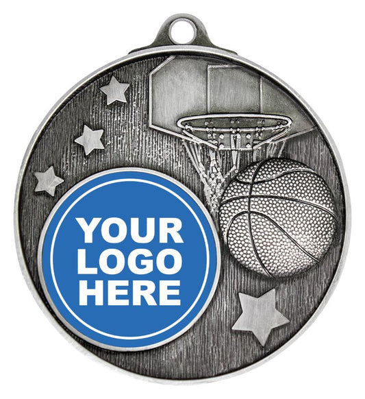 MC607S Club Basketball Silver Medal 5.2cm