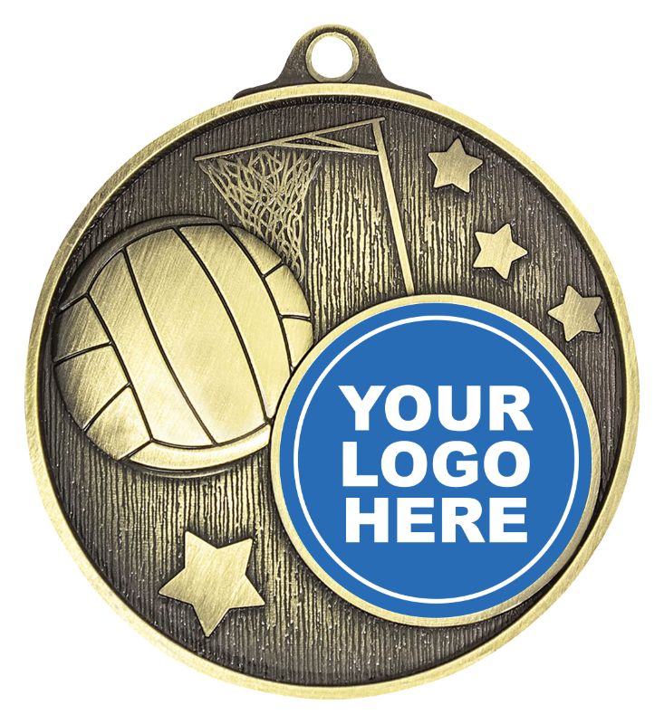MC611G Club Netball Gold Medal 5.2cm