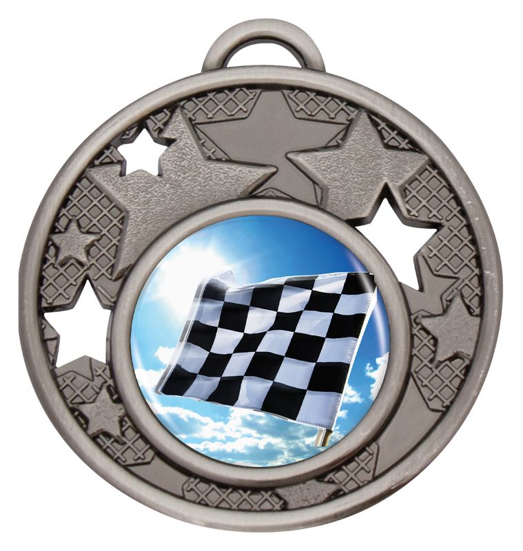 MD466S-C841 Motorsport Silver Medal 5cm