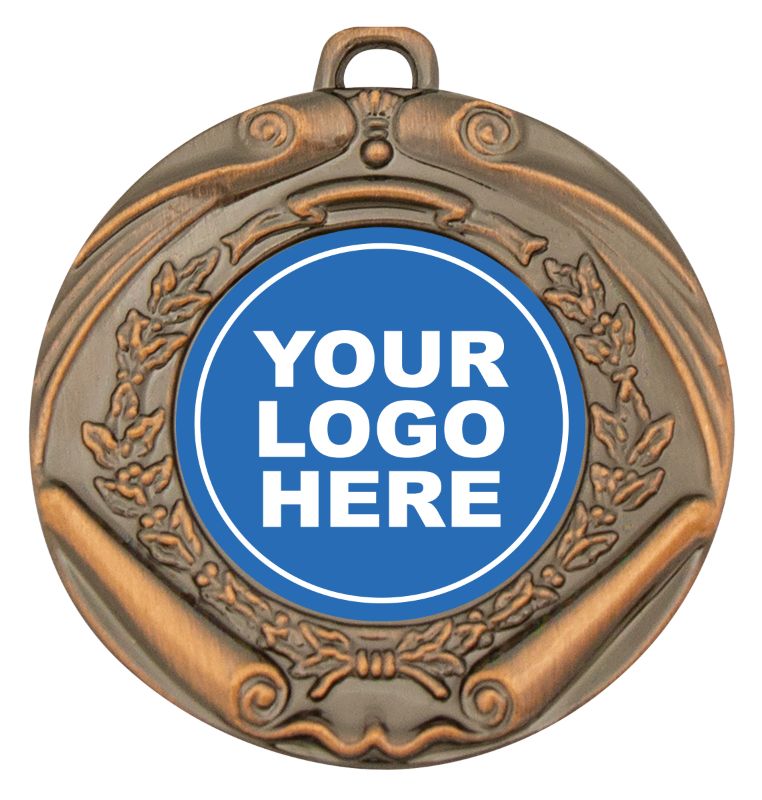 MD70B Medal Scroll Bronze 4.5cm