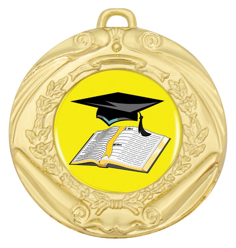 MD70G-K6 Graduation Gold Medal 4.5cm