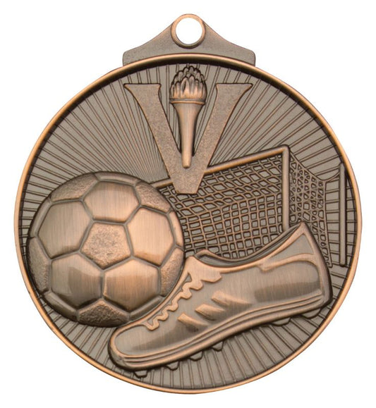 MD904B Football Medal Bronze 5.2cm