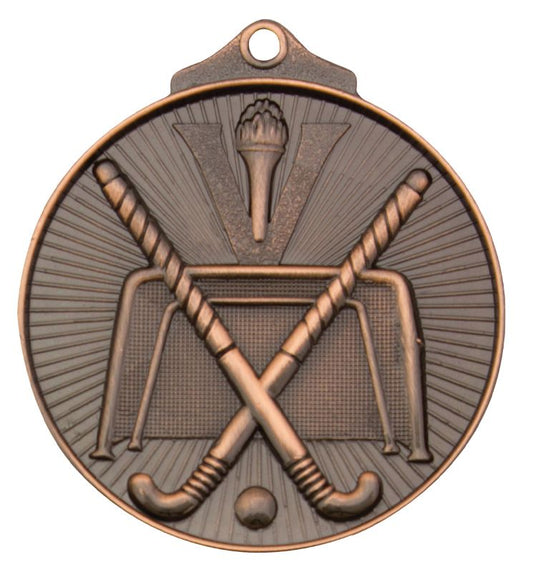 MD929B Hockey Medal Bronze 5.2cm
