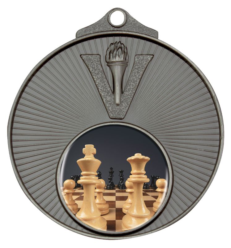 MD950S-C782 Chess Silver Medal 5.2cm