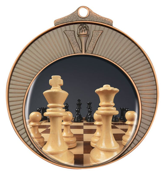 MD970B-C782 Chess Bronze Medal 7cm