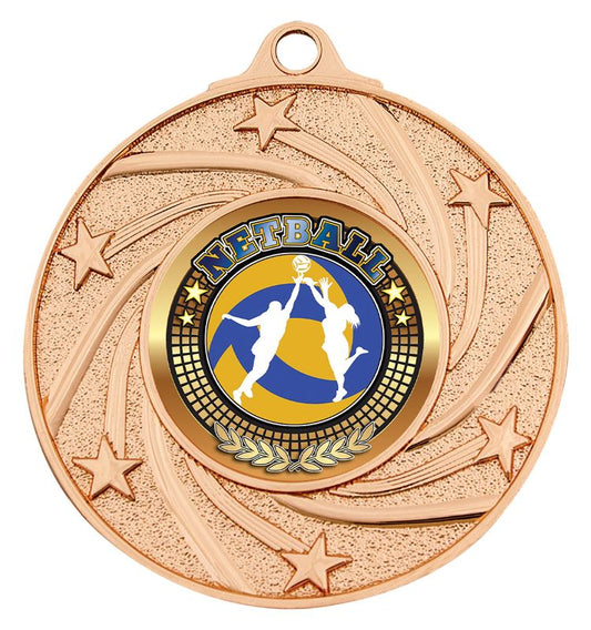 ME140B-B37 Netball Bronze Medal 5cm