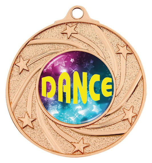 ME140B-C324 Dance Bronze Medal 5cm