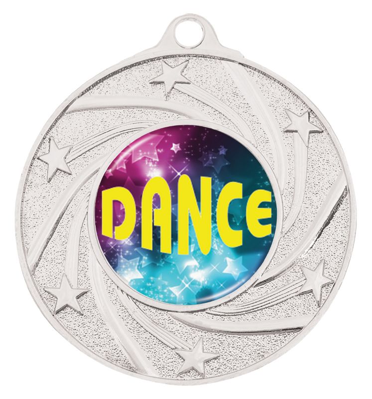ME140S-C324 Dance Silver Medal 5cm