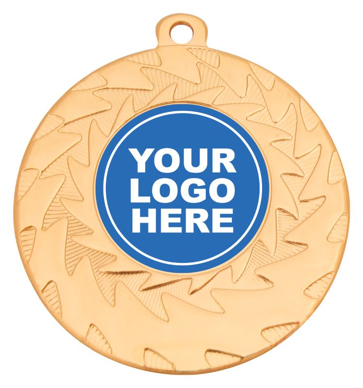 ME142B Eco Wave Medal Bronze 5cm