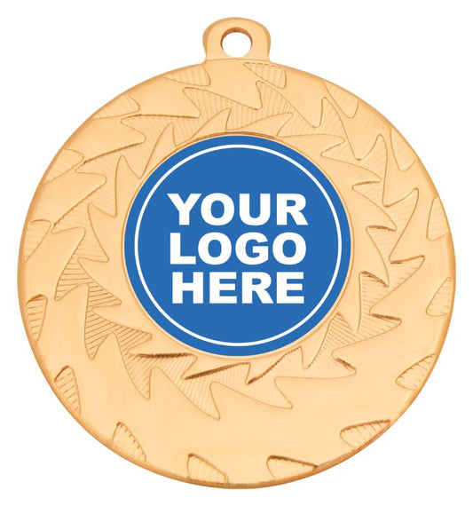 ME142B Eco Wave Medal Bronze 5cm