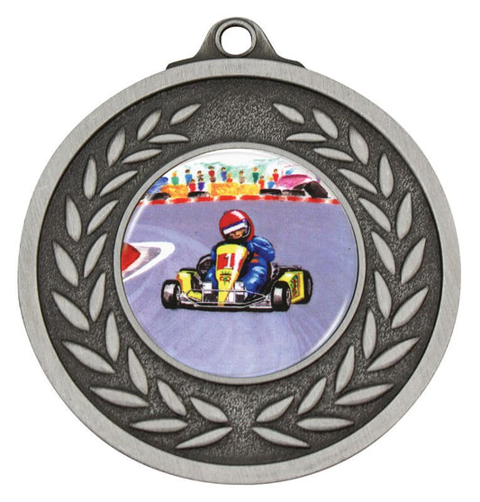 ME225S-K37 Go-Kart Silver Medal 5cm