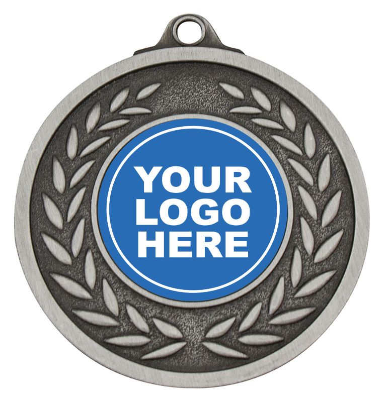 ME225S Wreath Victory Medal Silver 5cm