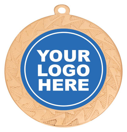 ME242B Eco Wave Insert Bronze Medal 7cm