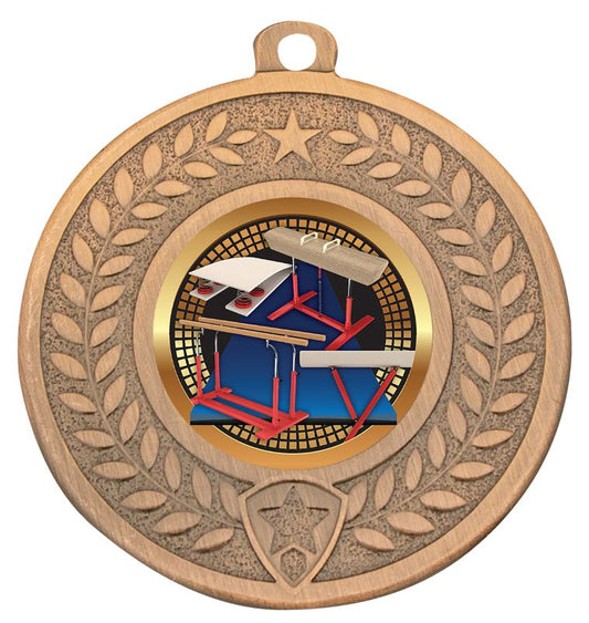 ME301B-B14 Gymnastics Bronze Medal 5cm