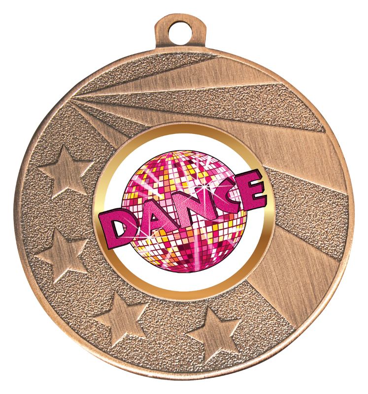ME304B-B19 Dance Bronze Medal 5cm