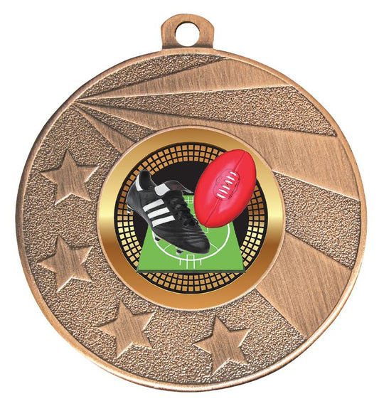 ME304B-B31 Footy Bronze Medal 5cm
