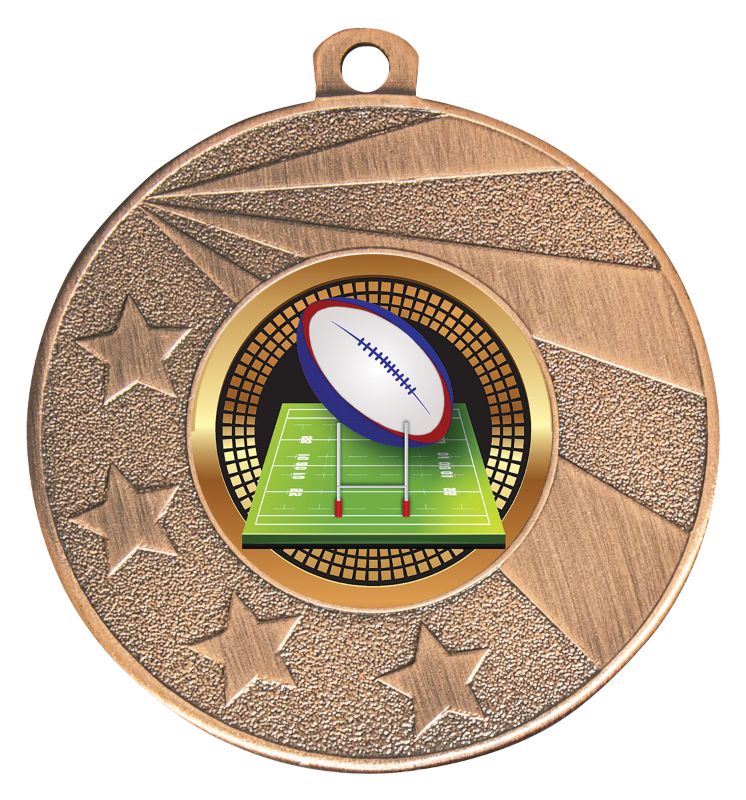 ME304B-B39 Rugby Bronze Medal 5cm