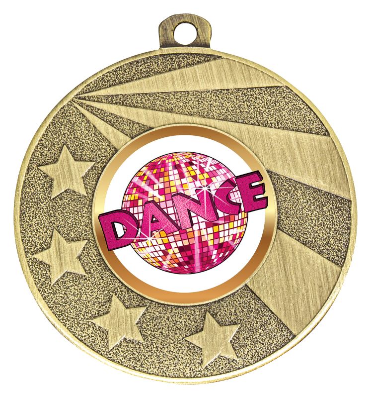 ME304G-B19 Dance Gold Medal 5cm