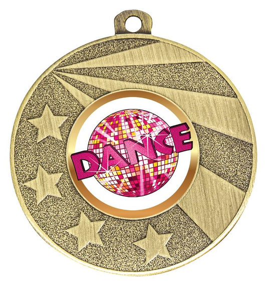 ME304G-B19 Dance Gold Medal 5cm
