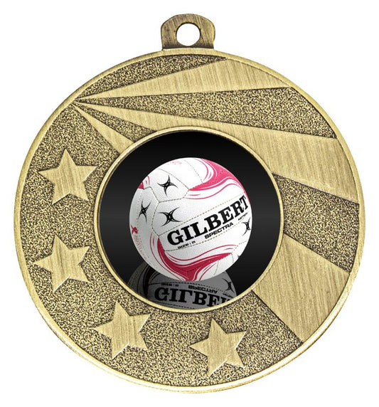 ME304G-C911 Netball Gold Medal 5cm