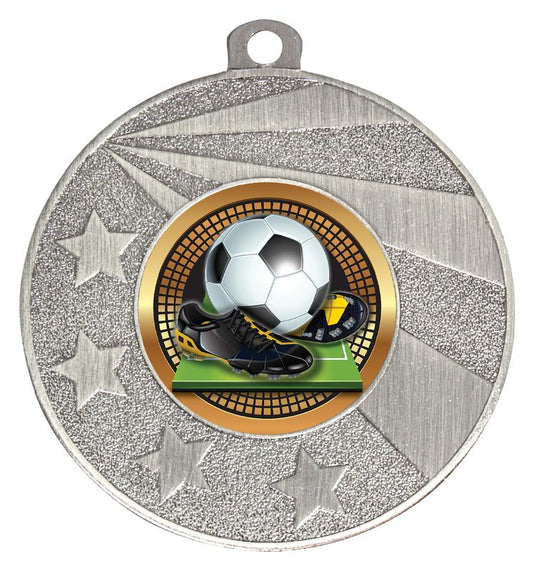 ME304S-B04 Football Silver Medal 5cm