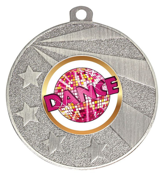 ME304S-B19 Dance Silver Medal 5cm