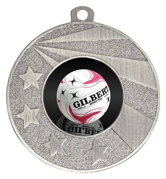 ME304S-C911 Netball Silver Medal 5cm
