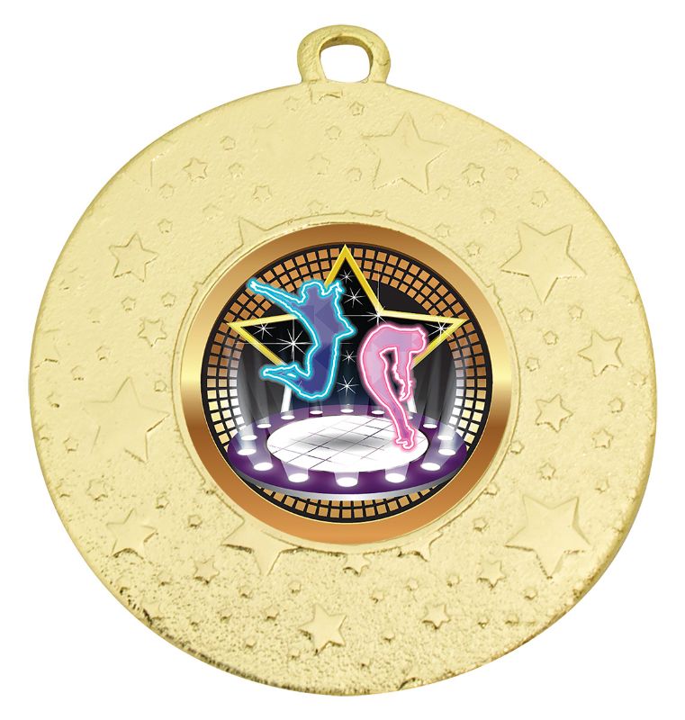 ME305G-B32 Dance Gold Medal 5cm
